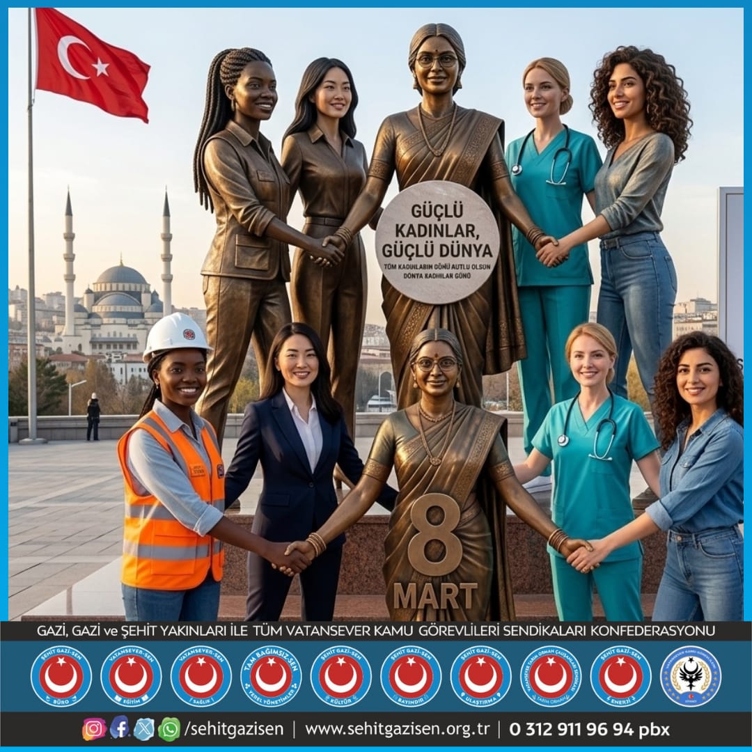 8 Mart Dünya Kadınlar Günü Kutlu Olsun