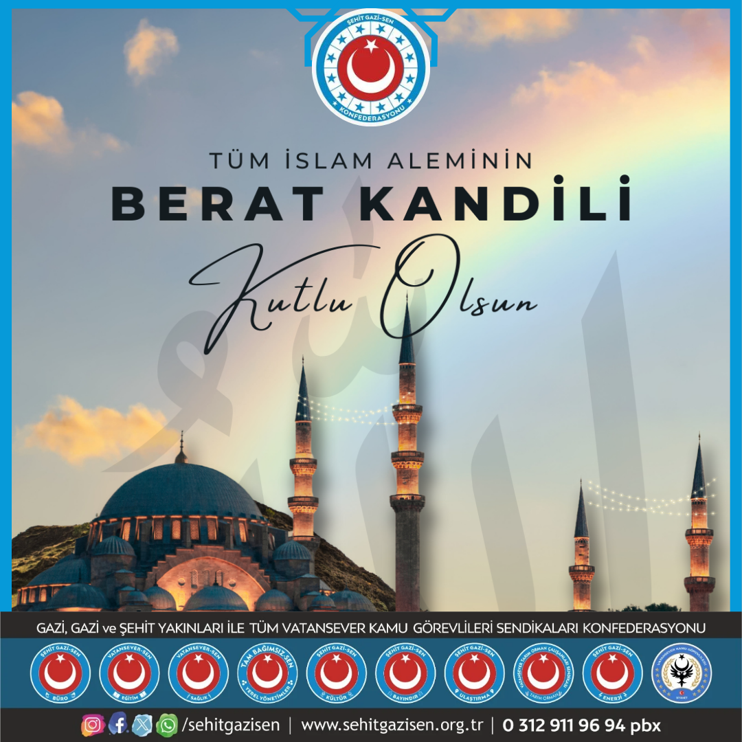 Berat Kandilimiz Mübarek Olsun