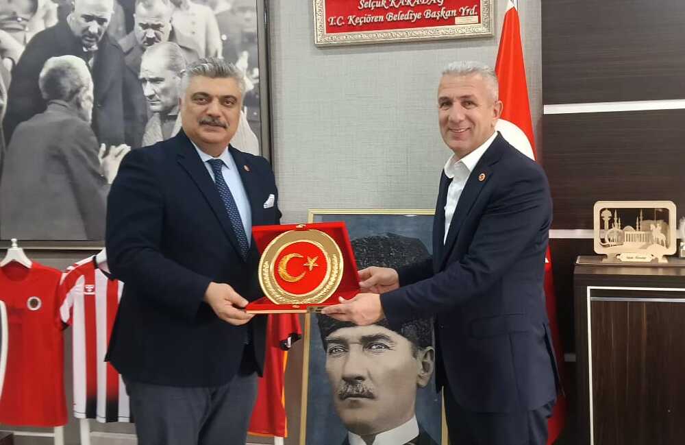 Şehit Gazi Sen Konfederasyonu’ndan Keçiören Belediyesi’ne Ziyaret