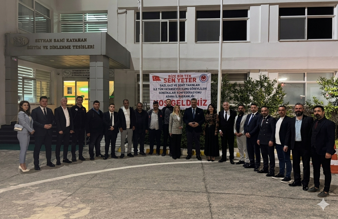 Şehit Gazi Sen Konfederasyonu Yönetimi Adana’da İftar Programına Katıldı