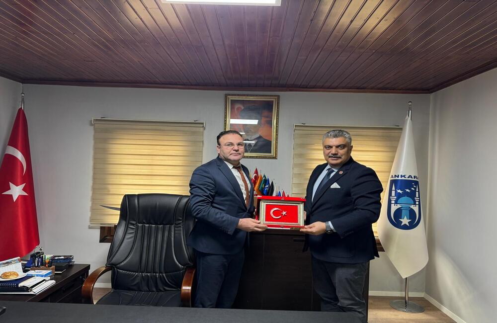 Şehit Gazi Sen Konfederasyonu’ndan Ankara Büyükşehir Belediyesi’ne Ziyaret