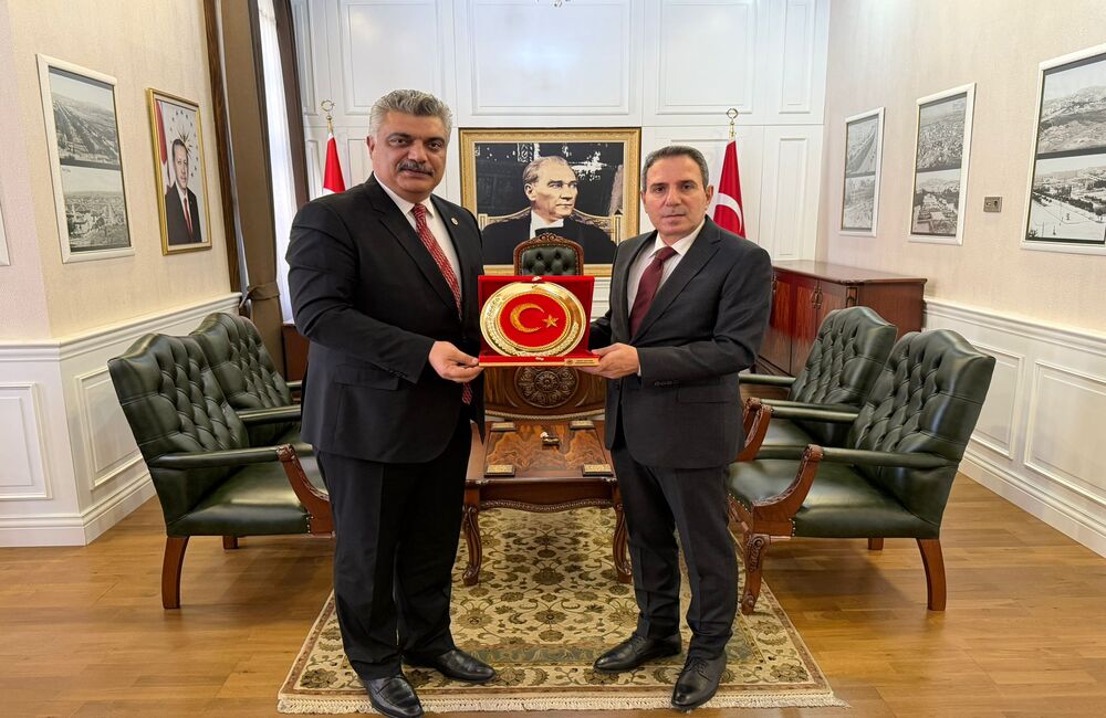 ŞEHİT GAZİ-SEN KONFEDERASYONU’NDAN ÇANKAYA KAYMAKAMI AVNİ ORAL’A ZİYARET