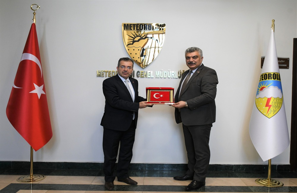 Genel Başkan Tuna Avcı ve Yönetiminden Meteoroloji Genel Müdürü Volkan Mutlu Coşkun’a Ziyaret