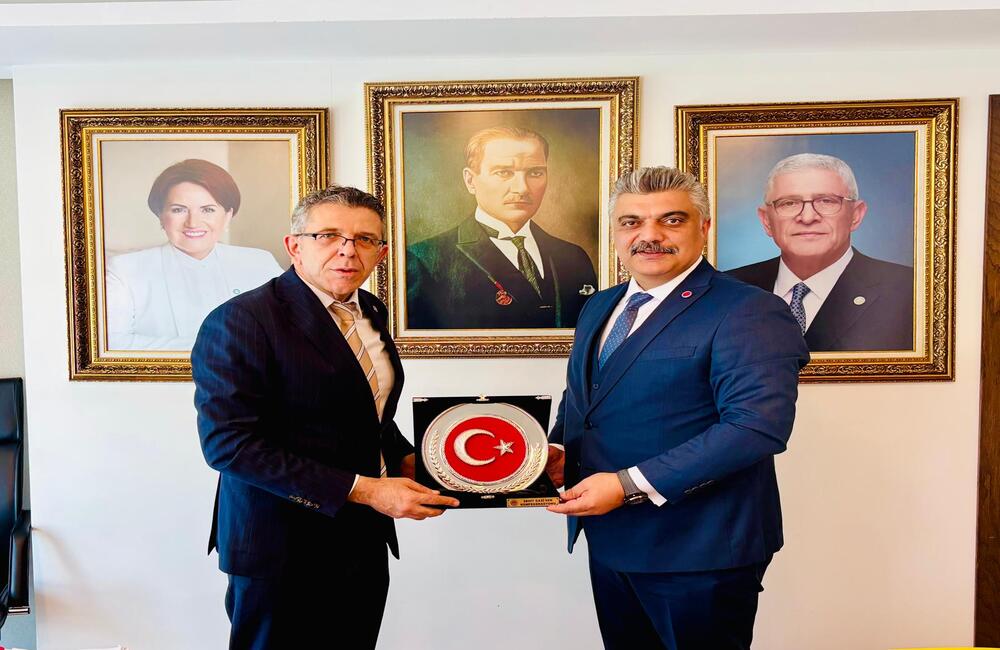 Genel Başkan Tuna Avcı’dan İYİ Parti Milletvekili Yasin Öztürk’e Ziyaret