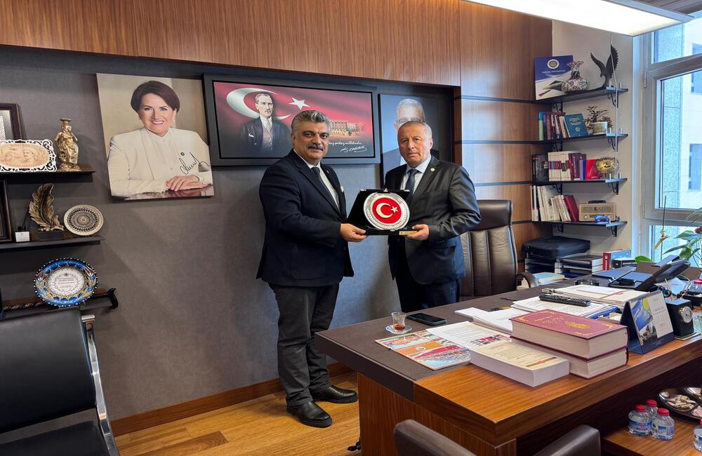 Tuna AVCI’dan İYİ Parti Genel Başkan Yardımcısı Hakan Şeref OLGUN’a Ziyaret