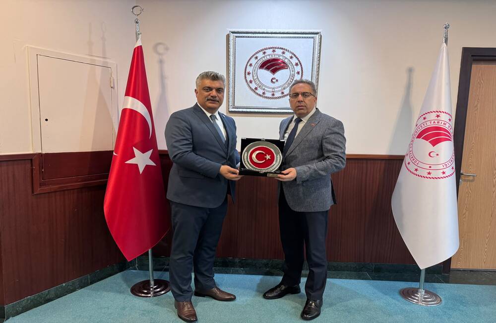 Şehit Gazi Sen Konfederasyonu'ndan Tarım ve Orman Bakan Yardımcısı Prof. Dr. Ahmet Gümen'e Ziyaret