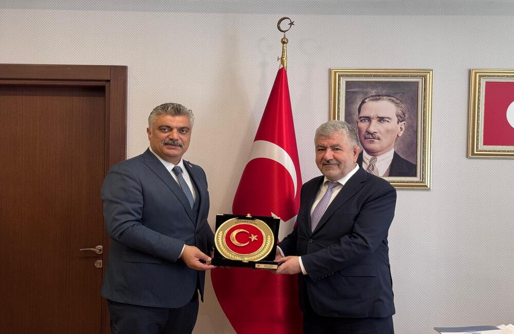 Genel Başkanımız Tuna Avcı ve Yönetim Kurulu Üyelerimizden Bakan Yardımcısı Dr. Çetin Ali Dönmez’e Ziyaret