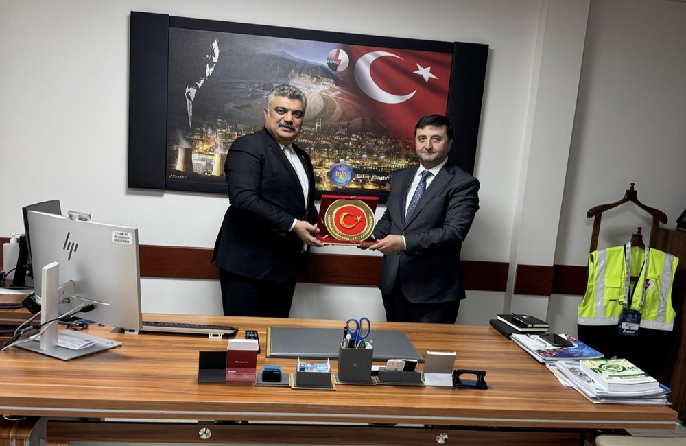 Şehit Gazi Sen Genel Başkanı Tuna Avcı’dan EÜAŞ’a Ziyaret