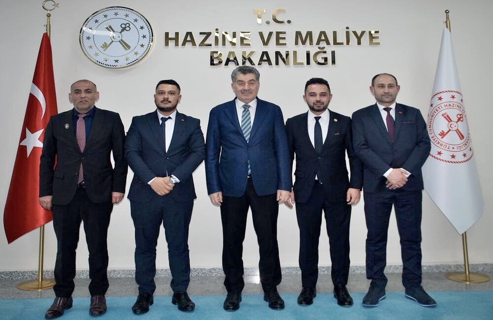 Şehit Gazi Sen Konfederasyonu’ndan Hazine ve Maliye Bakanlığı’na Ziyaret