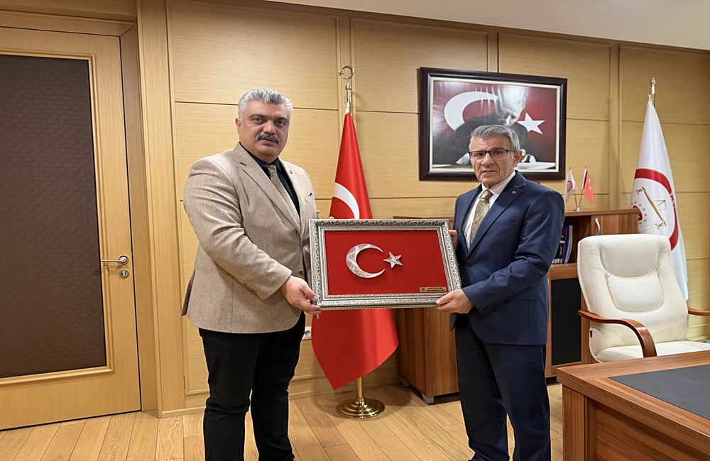 Şehit Gazi Sen Konfederasyonu’ndan YSK Başkan Vekili Ekrem Özübek’e Ziyaret