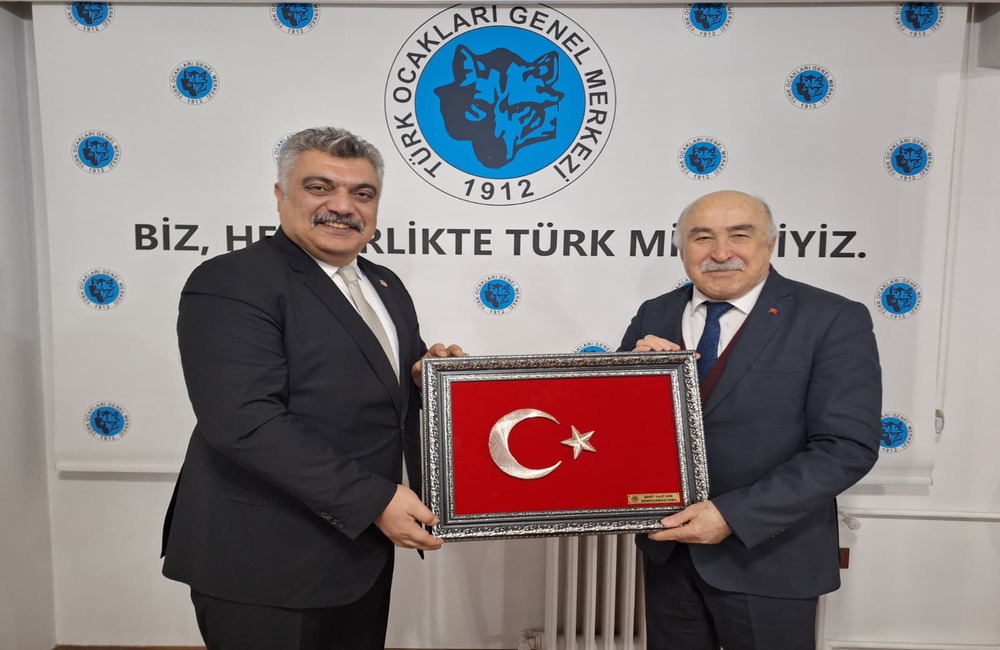 Şehit Gazi Sen Konfederasyonu’ndan Türk Ocakları Genel Merkezine Ziyaret